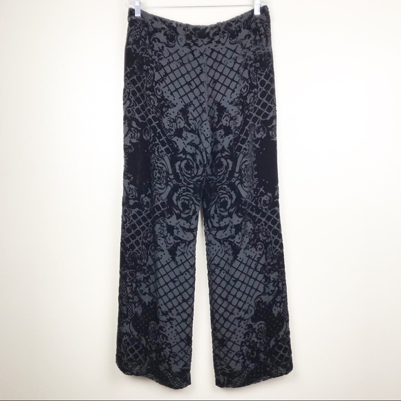 Balmain X H&M Black Velvet Pants Size 10 - Picture 8 of 8
